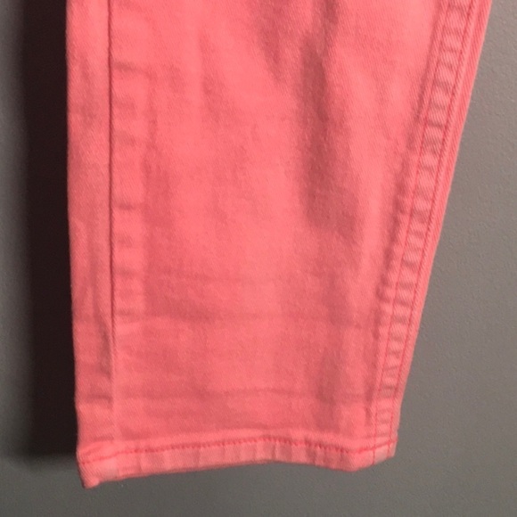 A.n.a jeans women’s size 12P 12 petite fluorescent pink cropped skinny r… - Picture 6 of 11